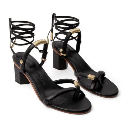 Renasci Ana Wooden Block Heel