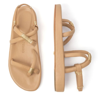 Renasci Flora Platform Crossover Sandal