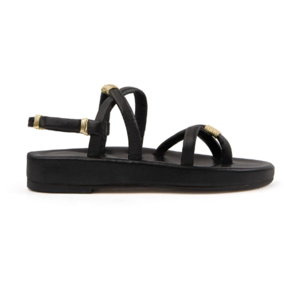 Renasci Flora Platform Crossover Sandal