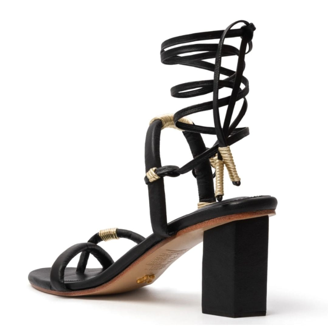 Renasci Ana Wooden Block Heel