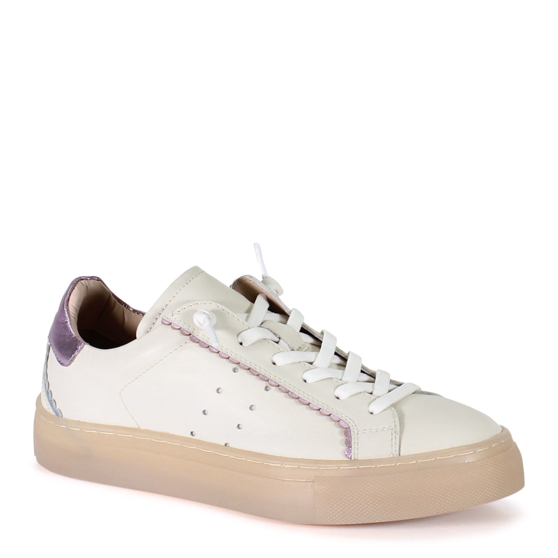 Off White/Lilac
