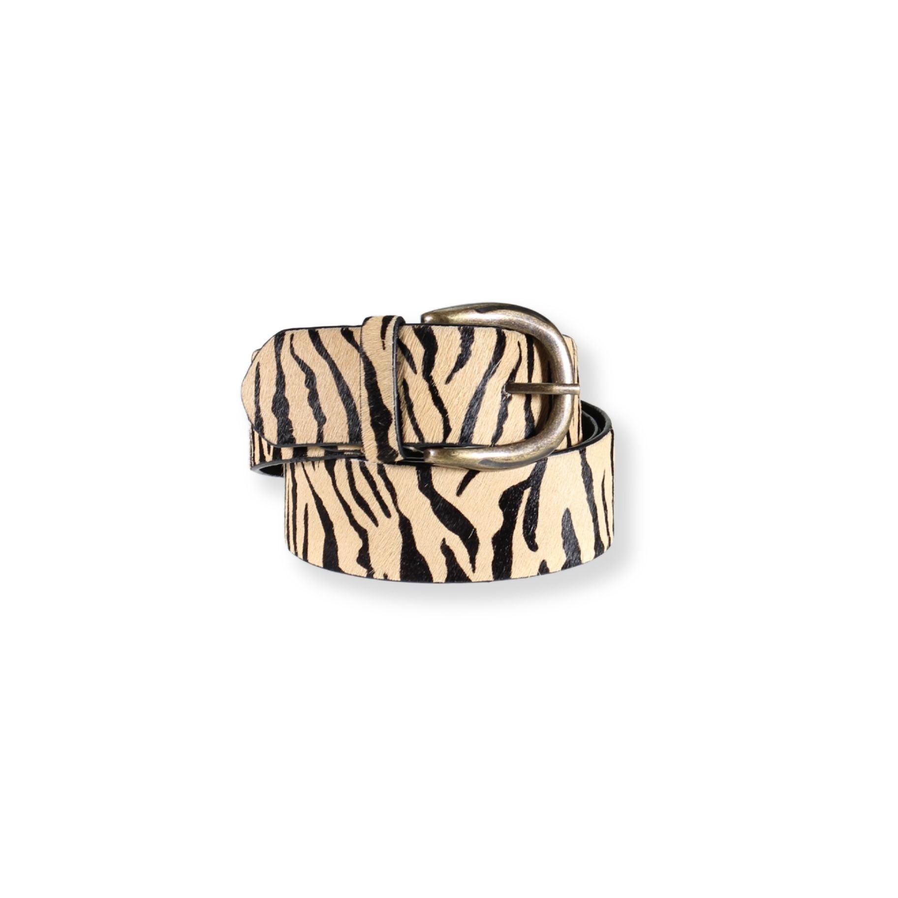 Tan/Black Tiger Print