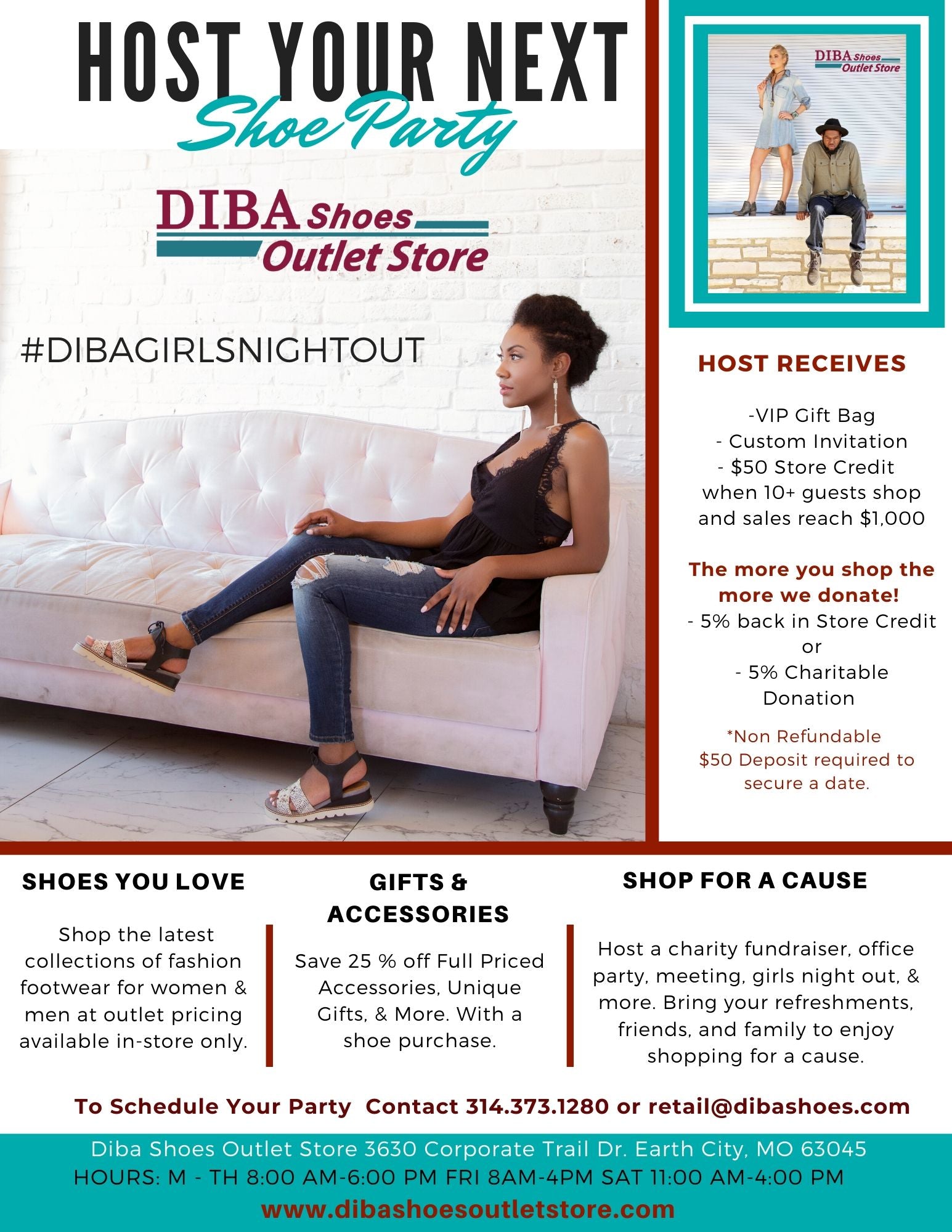  Shoe Party - Diba Shoes