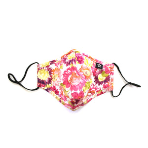  Pink Daisy Fashion Face Mask - Diba Shoes